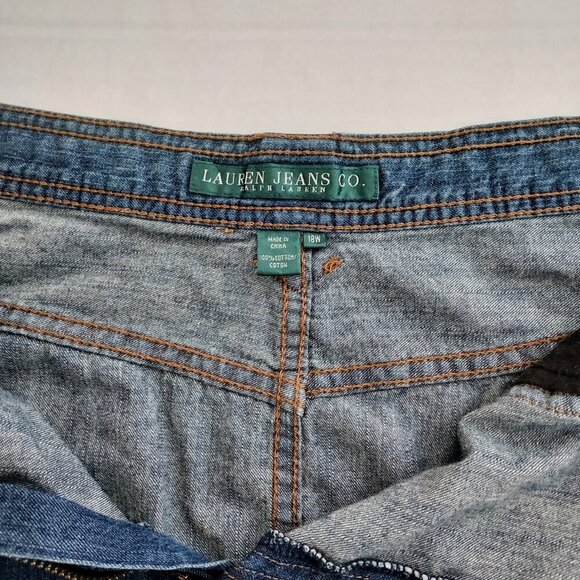 Ralph Lauren Embroidered Midi Skirt Size 18W - Picture 7 of 7